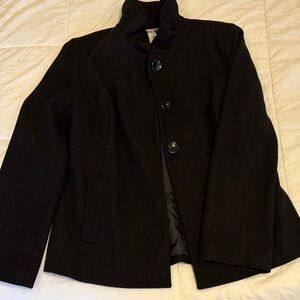 Old Navy Black Pea Coat